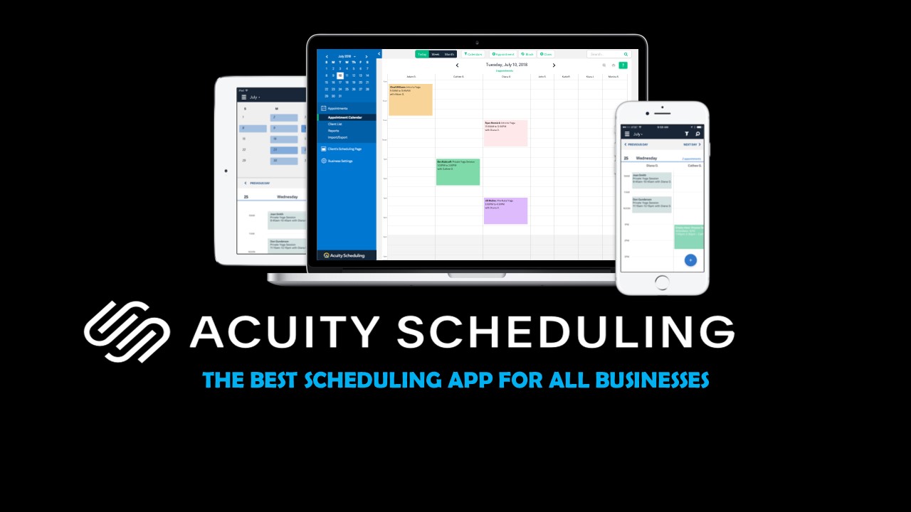 Acuity Scheduling software is a cloud-based software solution for appointment scheduling that allows business owners to manage their appointments online with ease.