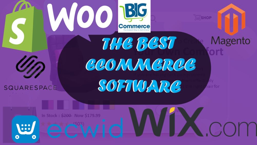 The best ecommerce platforms the best ecommerce software