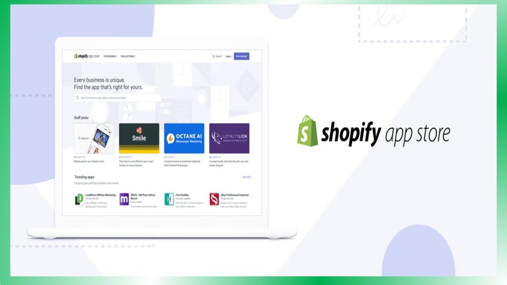 shopify app store