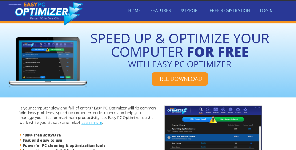 the best pc cleaner free easy pc optimizer