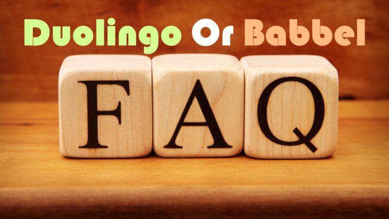 duolingo or babbel faqs