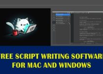 Script writing free software for MAC and Windows