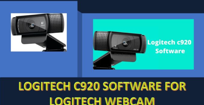 logitech c920 software