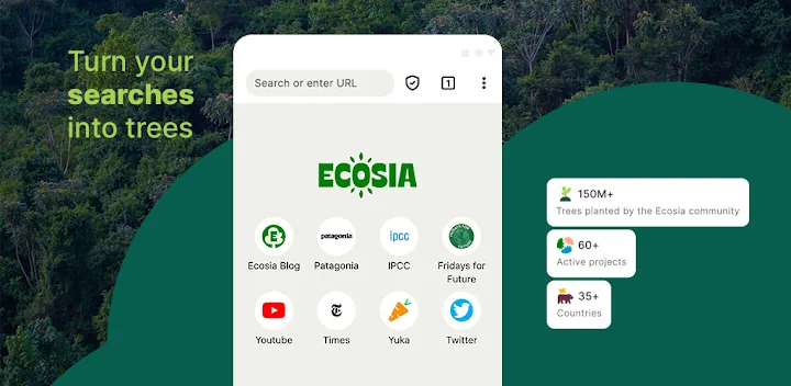 ecosia browser Best Browsers for Android